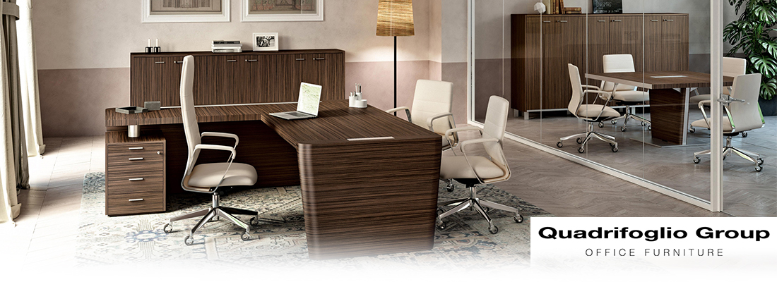 Mobilier de bureau design Quadrifoglio