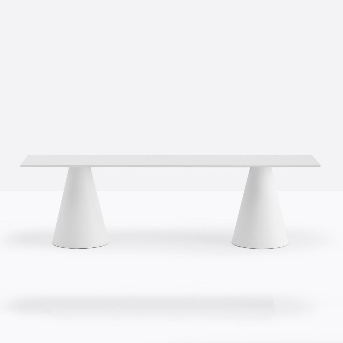 Banc d'extérieur blanc Ikon Pedrali