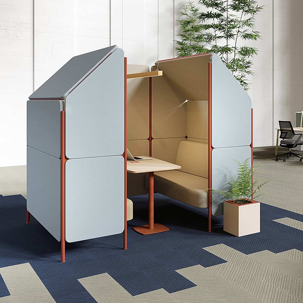 Cabane acoustique pour aménagement openspace Clen