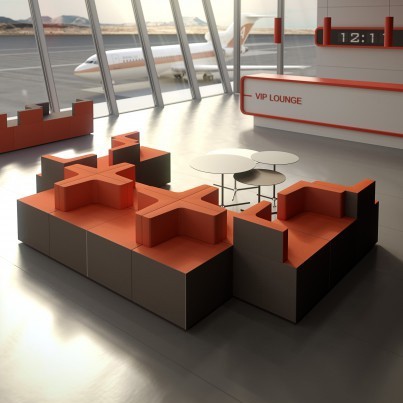 Banquette modulable Kenion Kastel