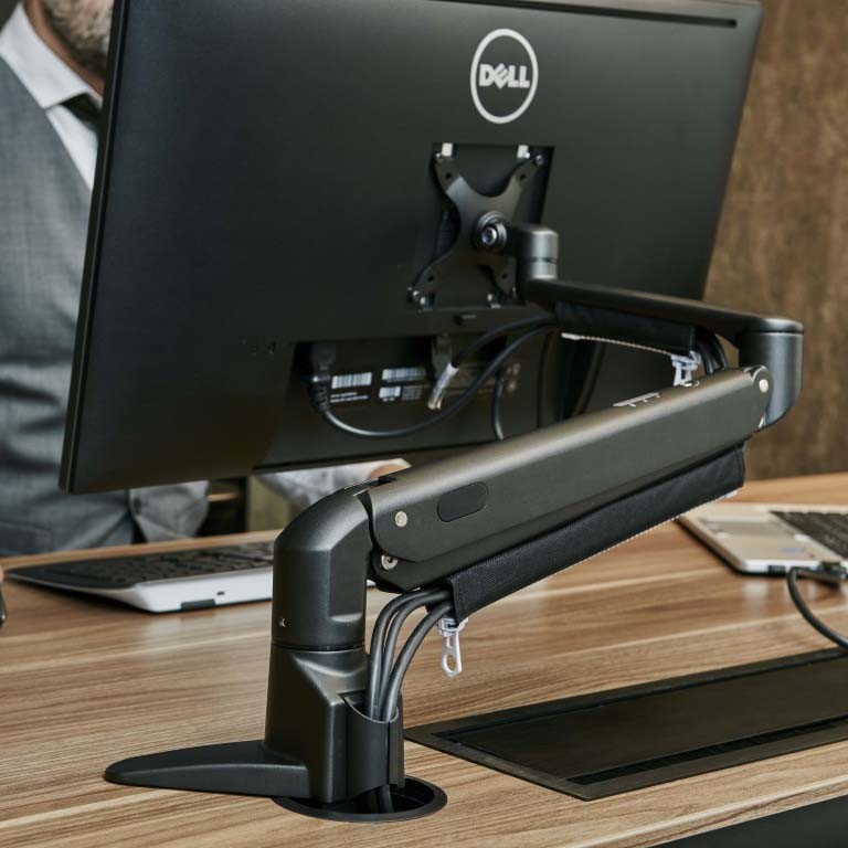 Bras support écran noir Zap Gotessons