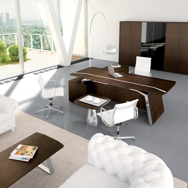 Bureau de direction en bois METAR Bralco