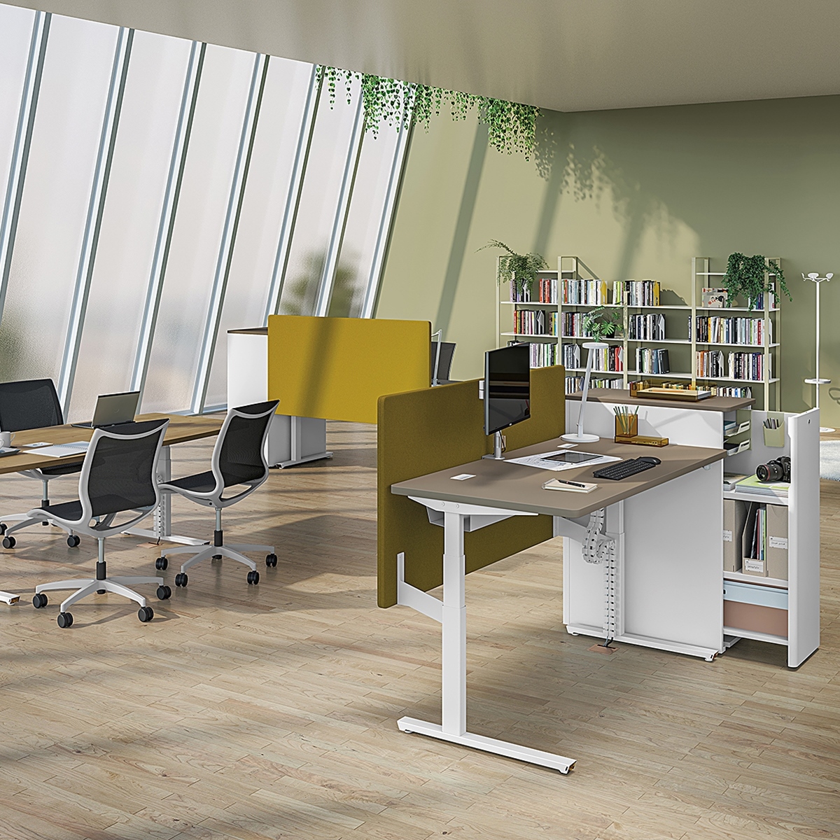 Bureau ajustable en hauteur Adema+ CLEN