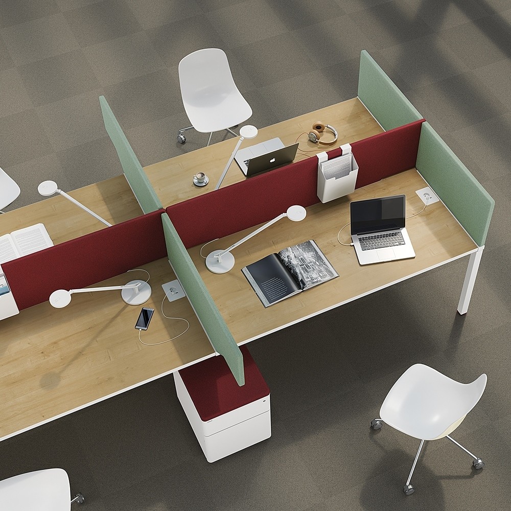 Bureau ajustable en hauteur ADEMA+ - mobilier de bureau Français - Mahora  Concept