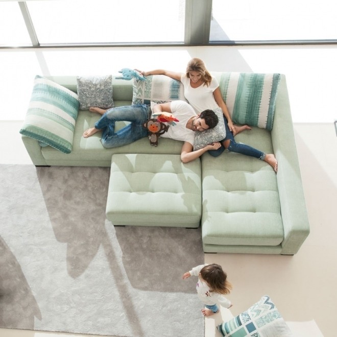 Canapé modulaire d'angle MANACOR