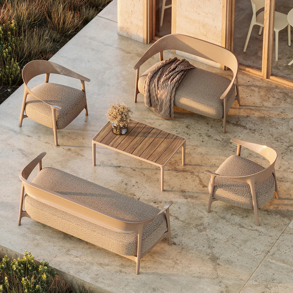 Canap&eacute; et fauteuils outdoor AFRICA