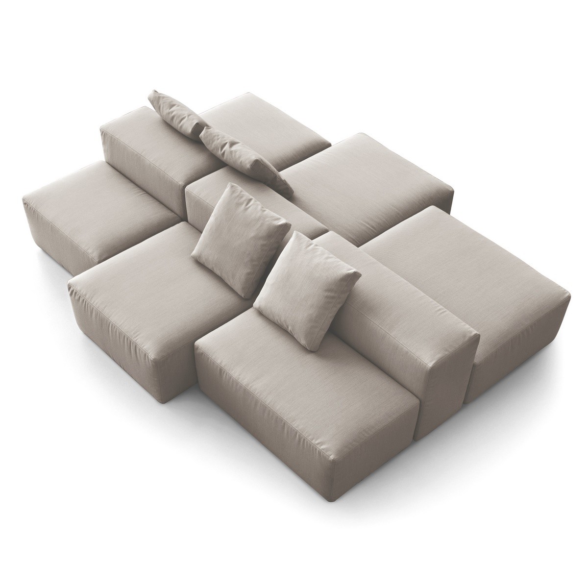 Canapé modulable Takimi Lacividina