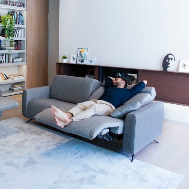 Canapé 2 places avec fonction relax ATLANTA FAMA