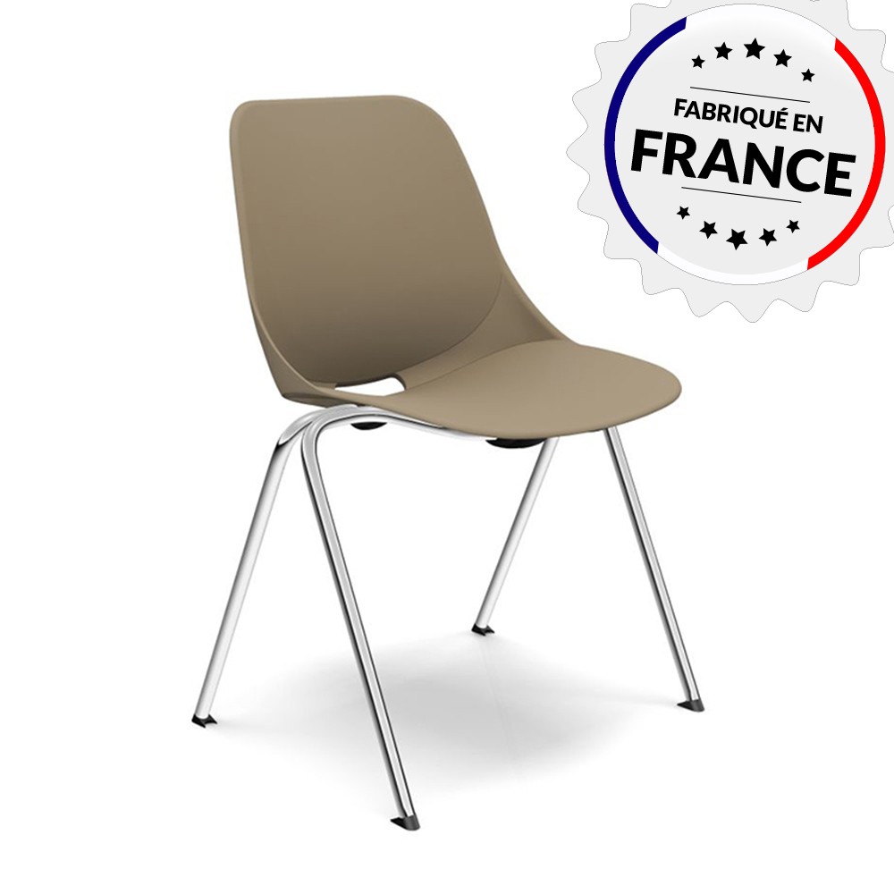 Chaise de collectivité Bakea fabriquée en France Sokoa