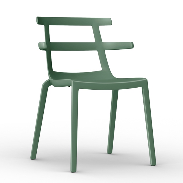 Aménagez vos restaurants avec la chaise design verte Tokyo