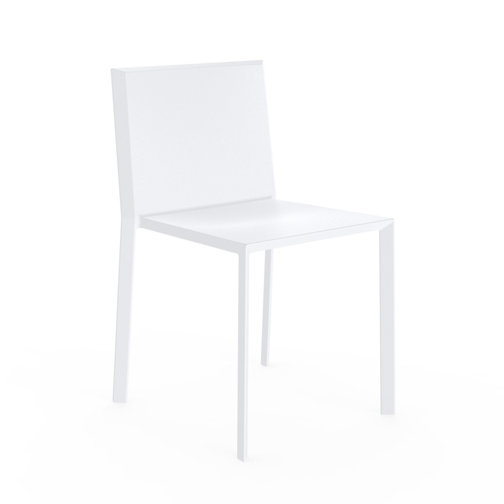 Chaise outdoor Quartz blanche