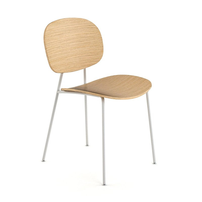Chaise de restauration en bois Tondina