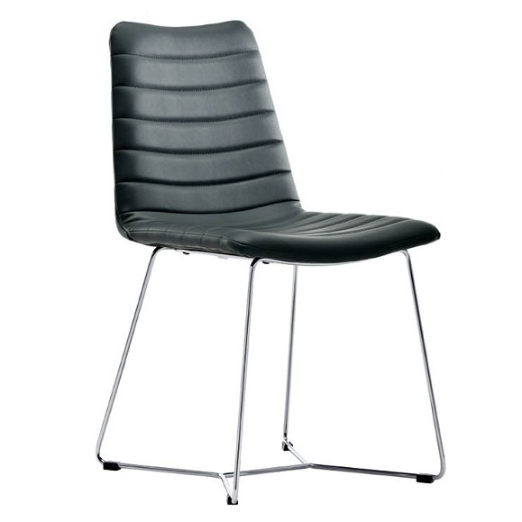 Chaise de réunion rembourrée Cover Midj