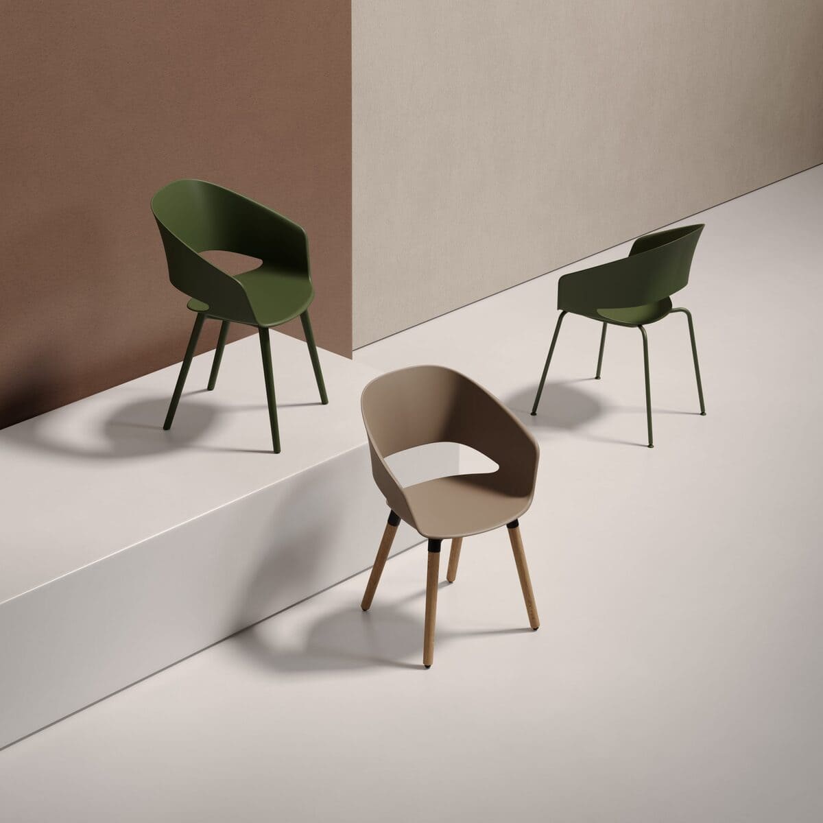 Chaise de r&eacute;union empilable ANDY