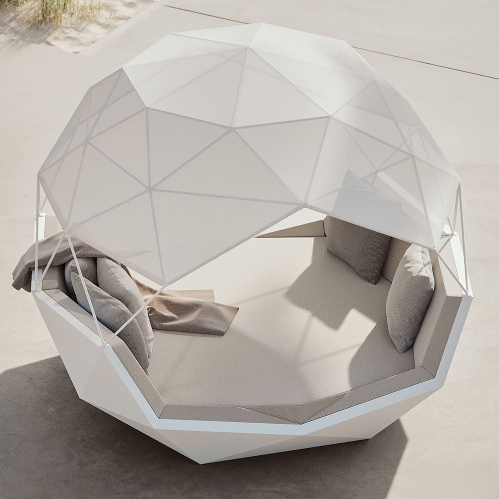 Daybed IGLU de VONDOM pour aménagez vos espaces extérieurs