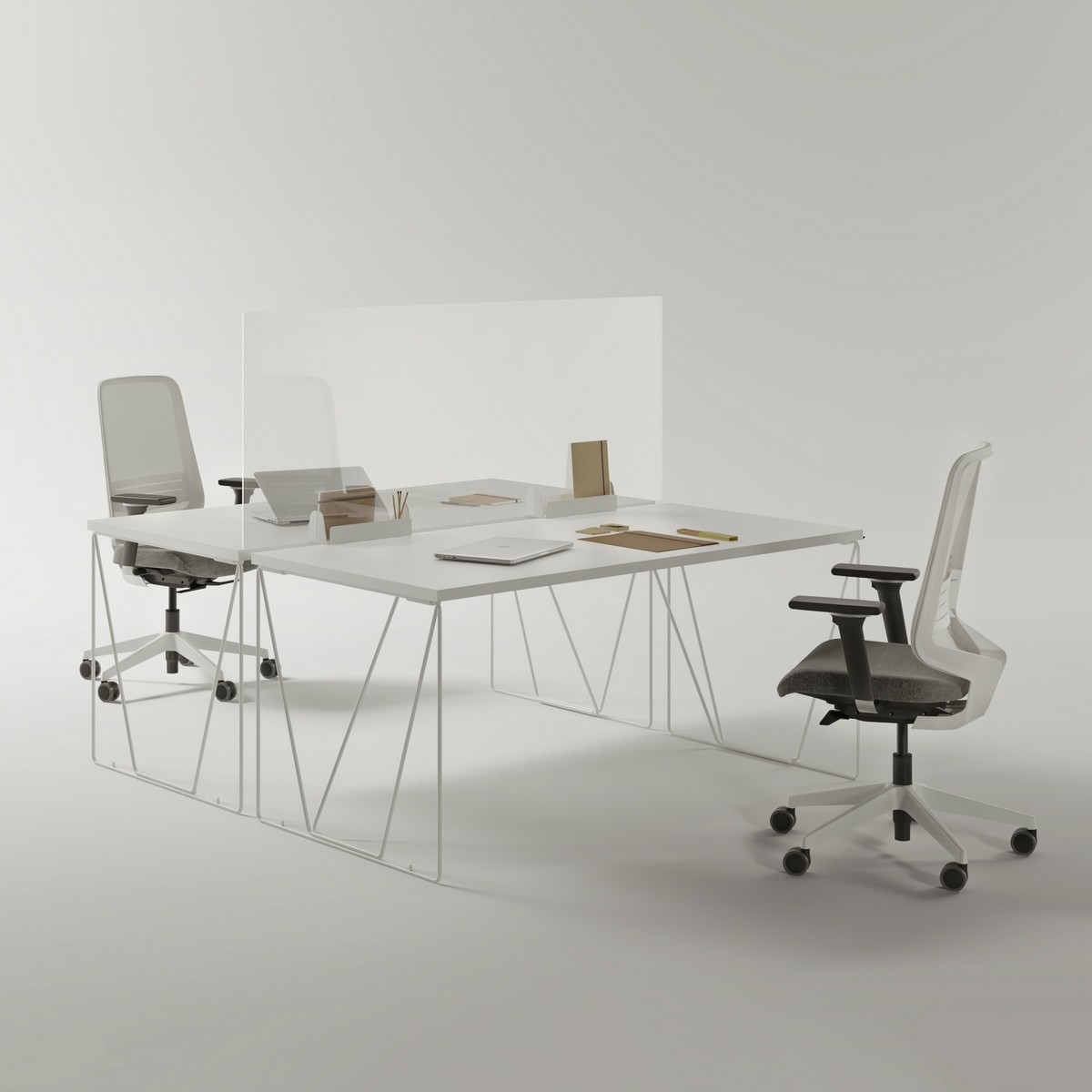 Cloison de protection de bureau auto-portante Preventive Screen 