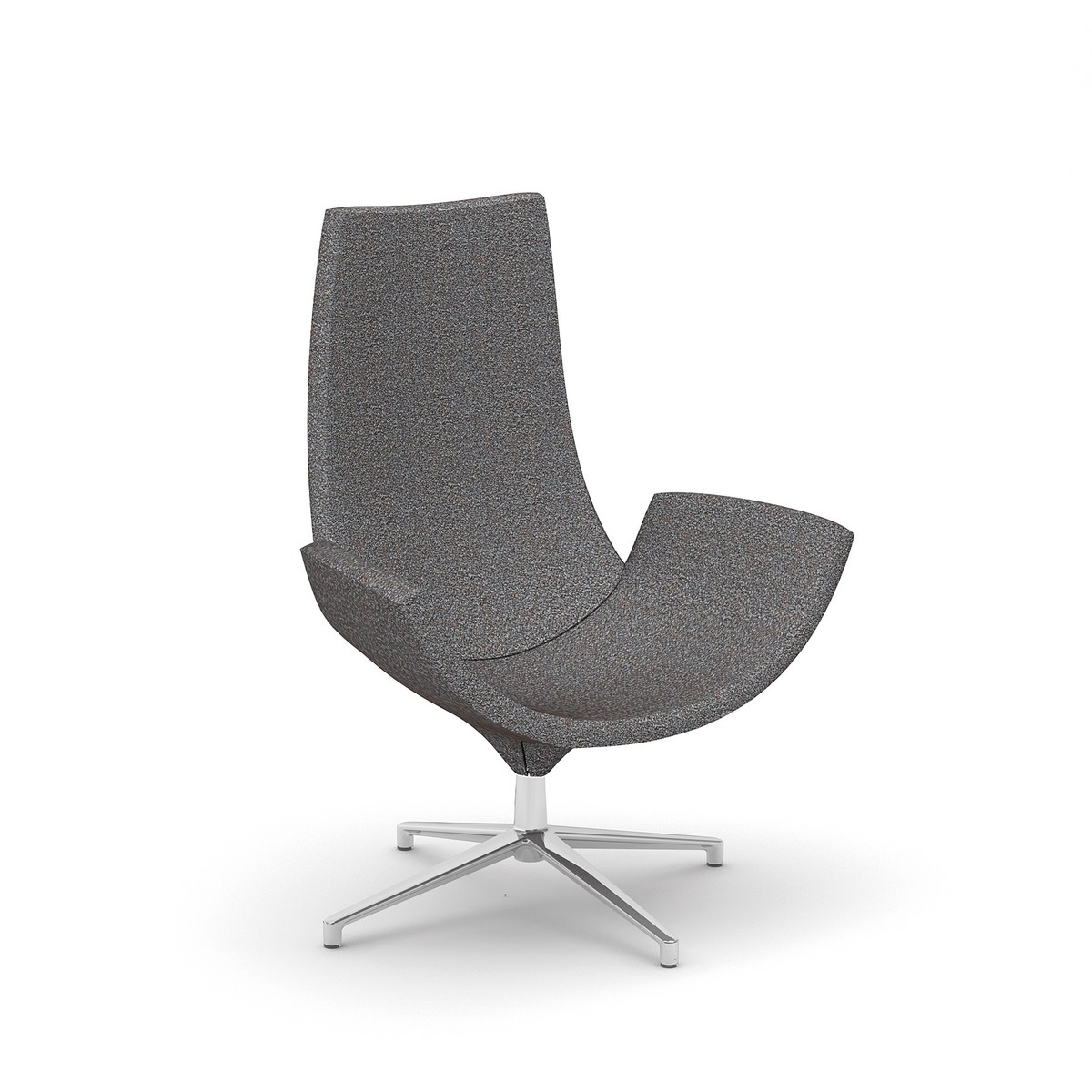 Fauteuil visiteur dossier haut Beetle