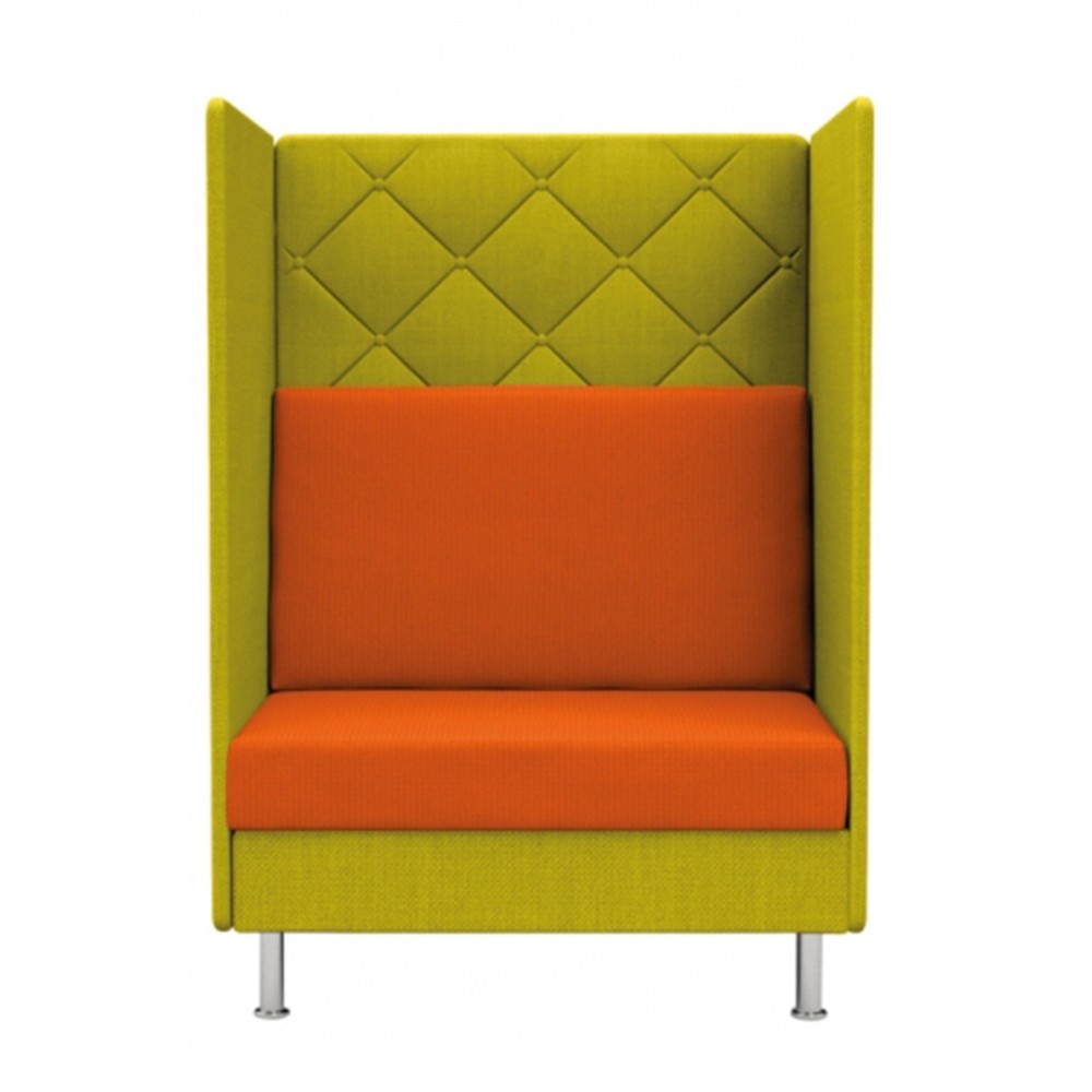 Fauteuil dossier haut - aménagement  hall d'accueil ou open space collection Atelier Dauphin France