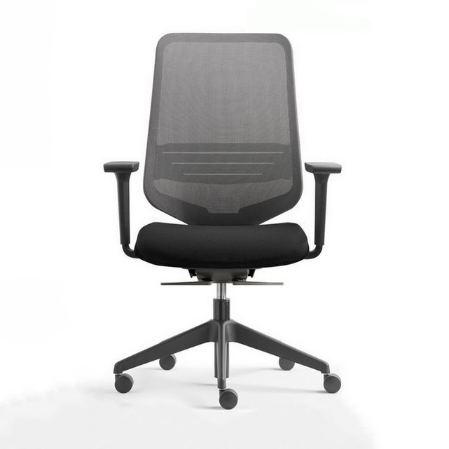 Fauteuil de bureau noir Dot Home conçu pour le télétravail