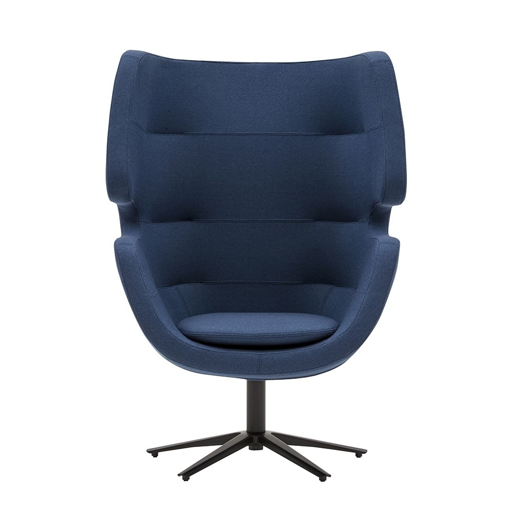 Fauteuil d'attente pivotant design MOAI SOFTLINE DK