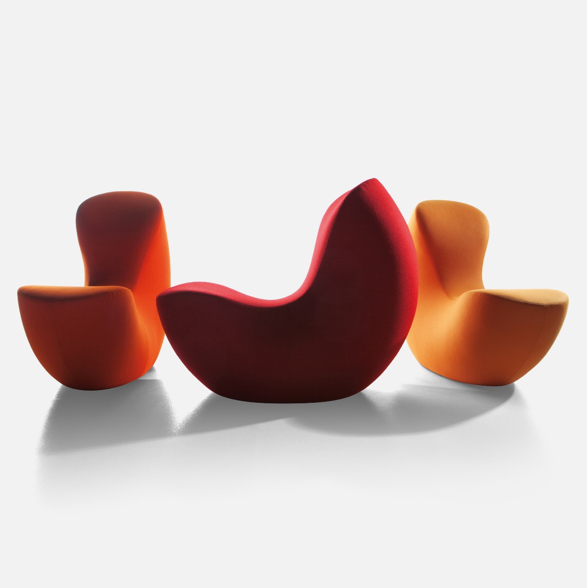 Fauteuil lounge coloré Nautile Lacividina