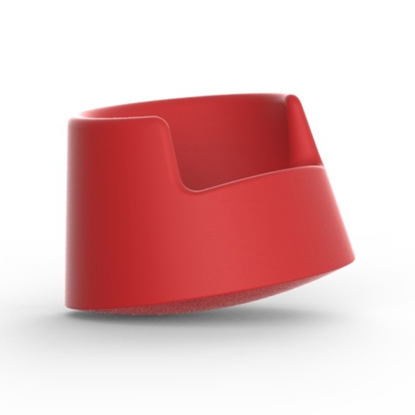 Fauteuil lounge à bascule pour aménagement extérieur Roulette Vondom