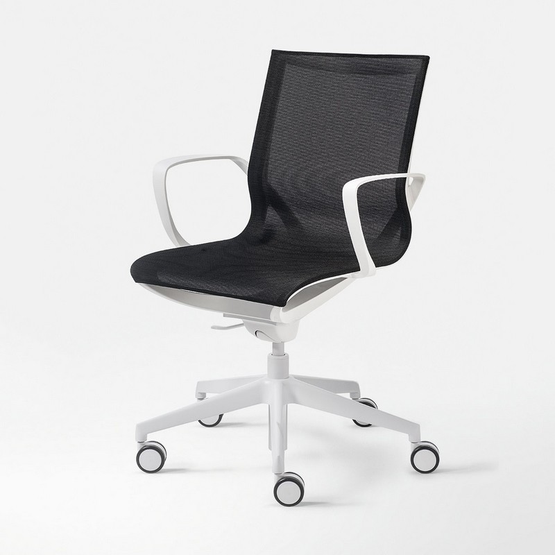 Chaise de bureau design en résille Key Line Kastel