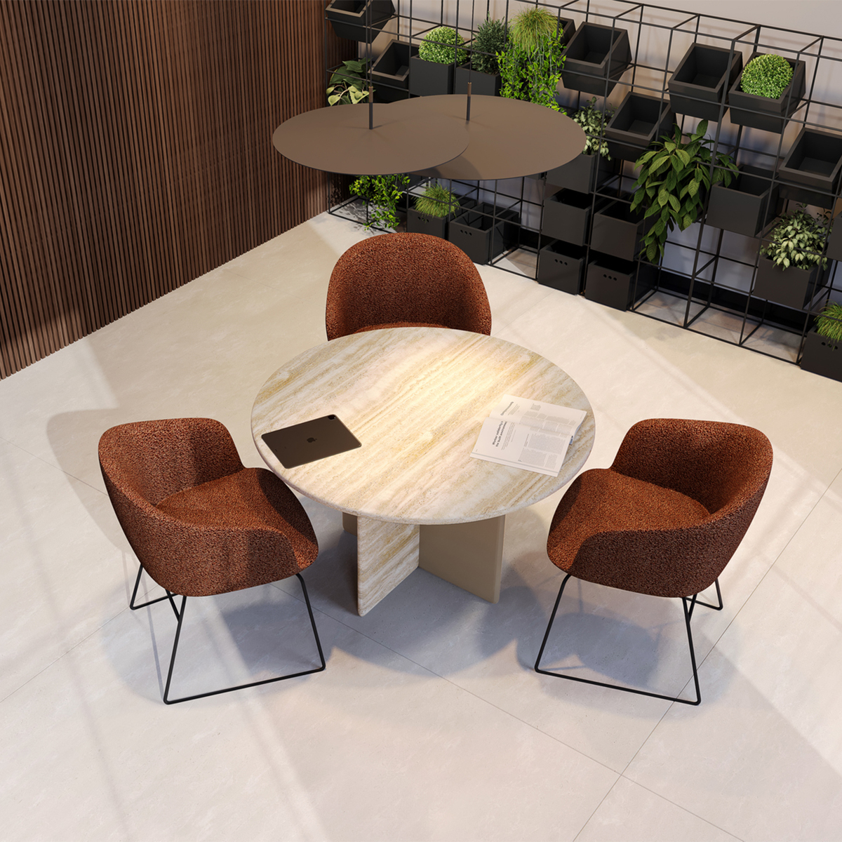 Table de r&eacute;union GINZA