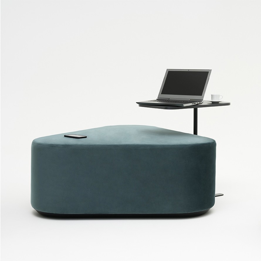 Grand pouf acoustique Hana