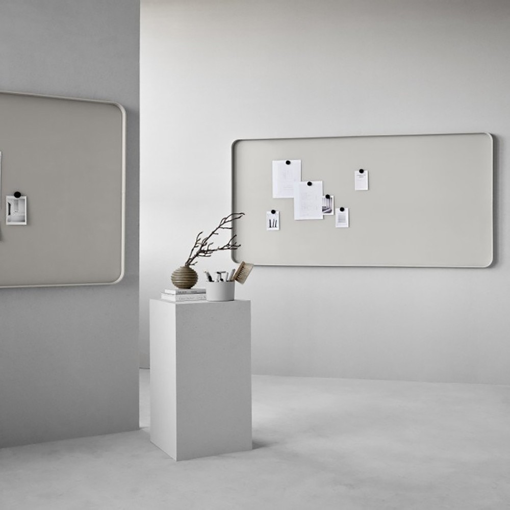 Tableau magnétique en verre Glassboard Frame accessoire de bureau design