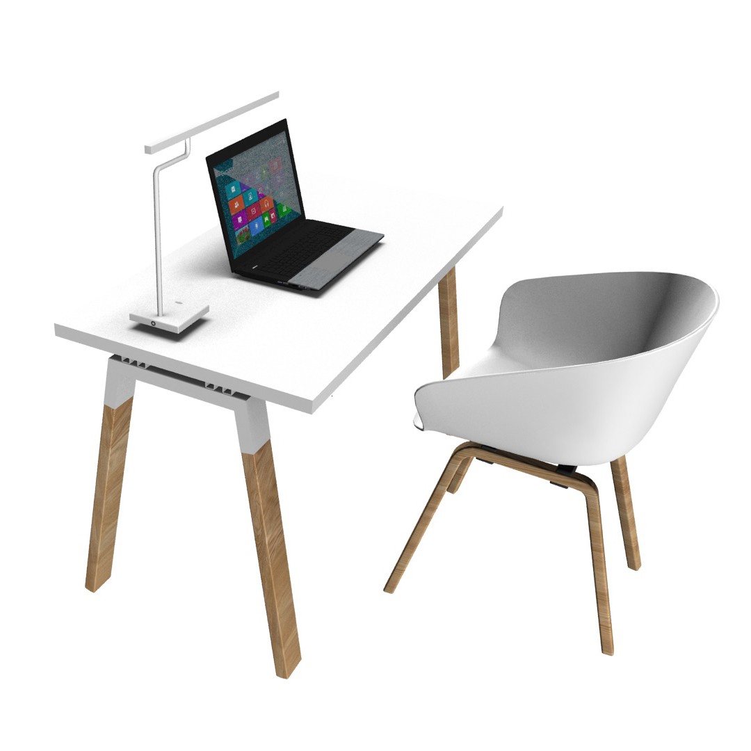 Bureau Atreo Wood avec fauteuil STAY