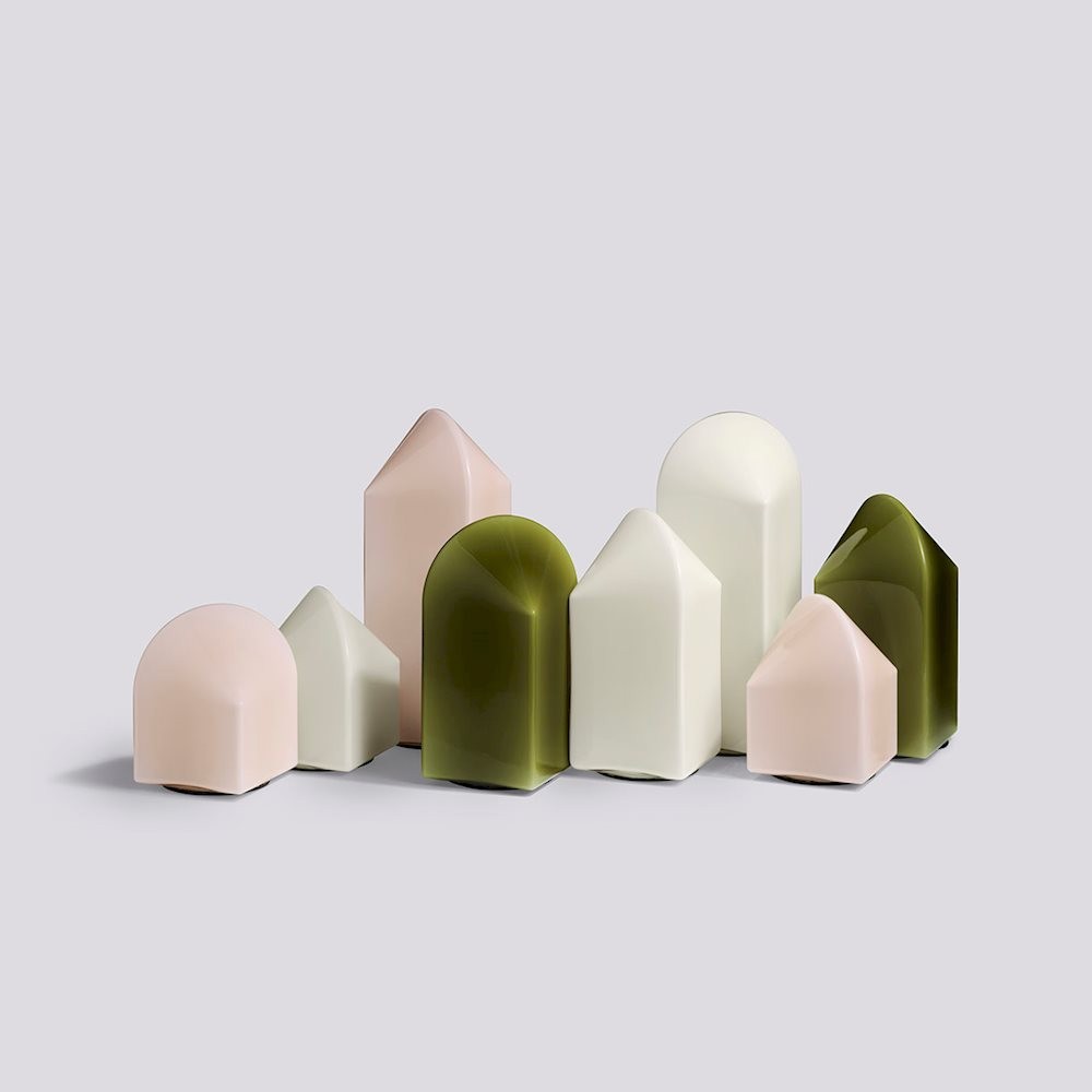 Lampe de table PARADE en verre soufflé