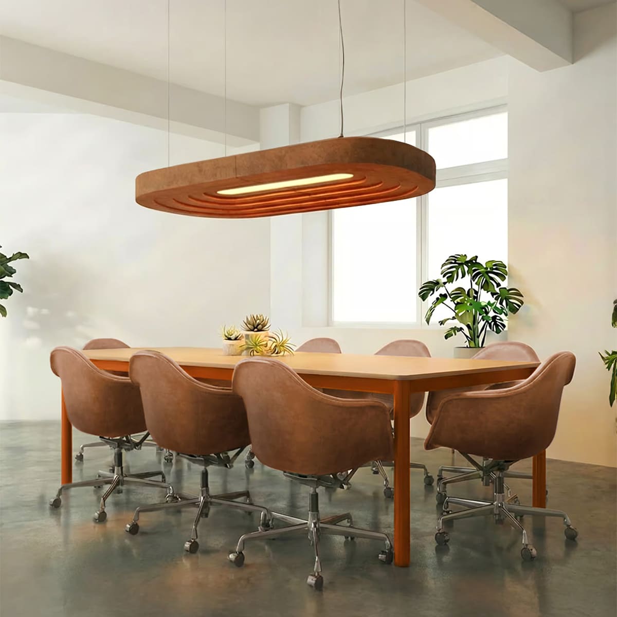 Luminaire acoustique LAYER