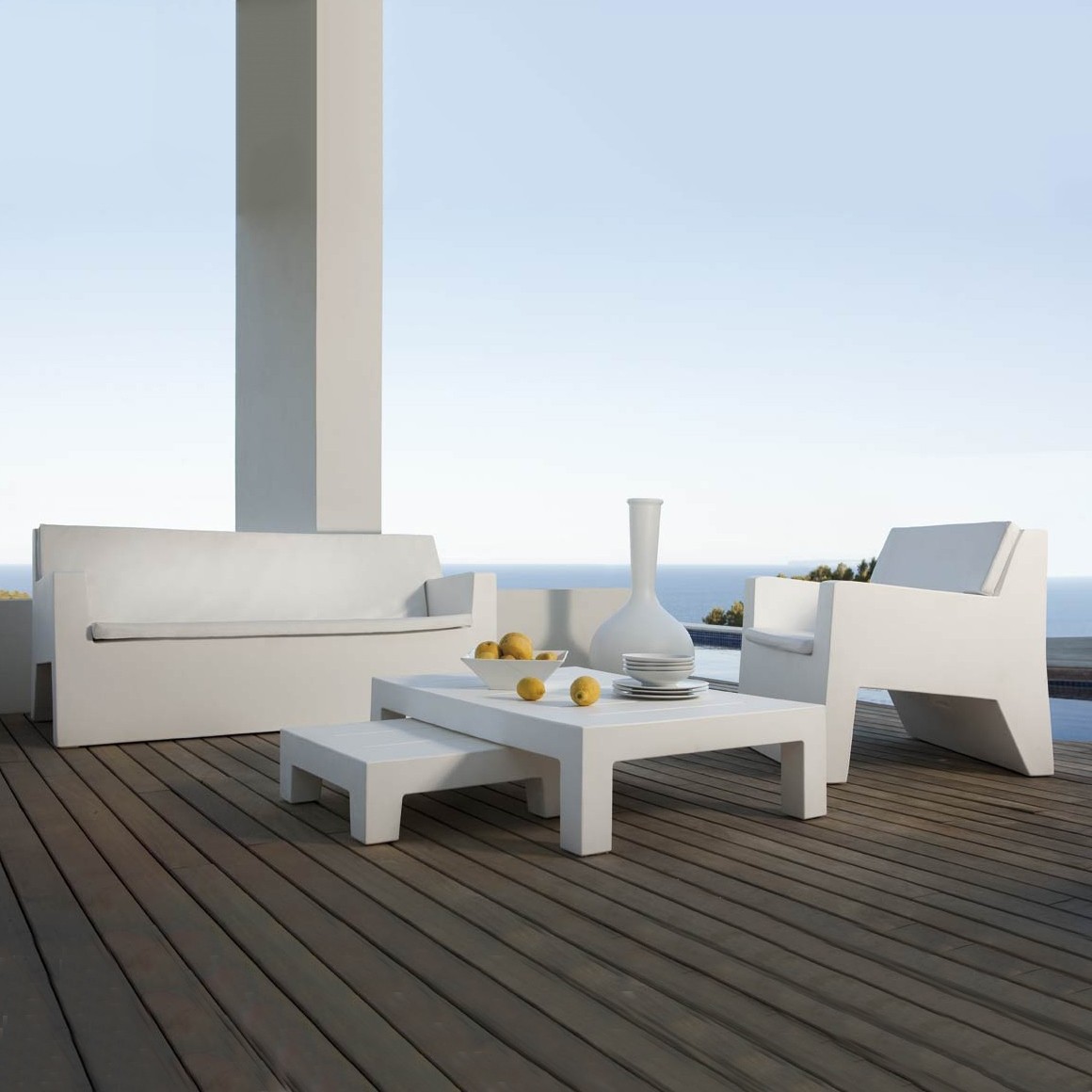 Fauteuil et canapé Jut - mobilier d'extérieur professionnel Vondom