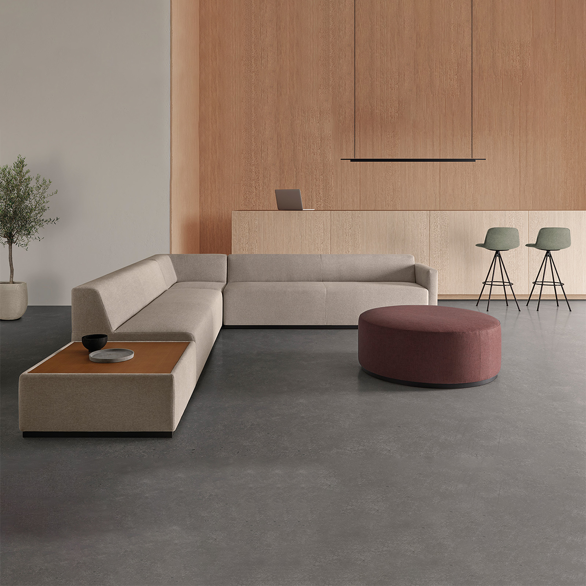 Canapé PAU idéal pour embellir vos espaces d'accueil