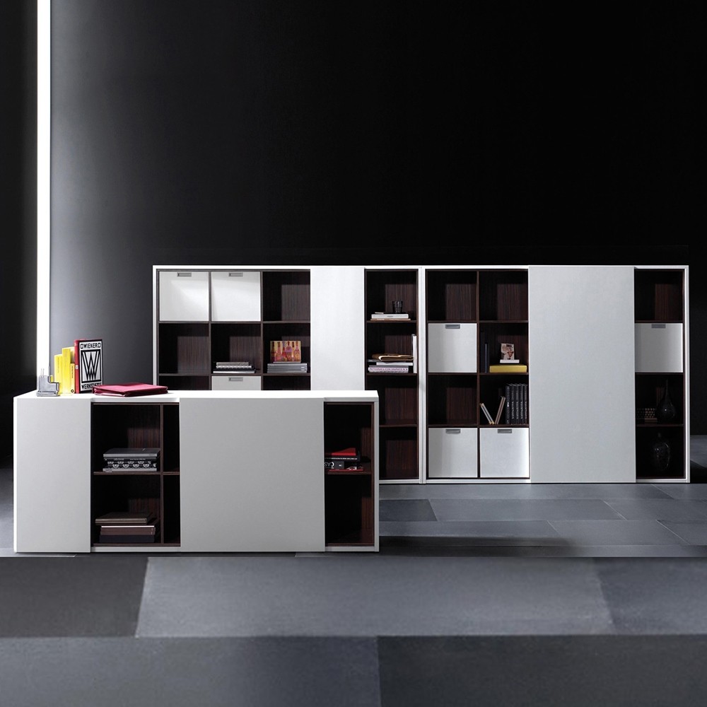 Armoire de bureau portes coulissantes VEKTOR