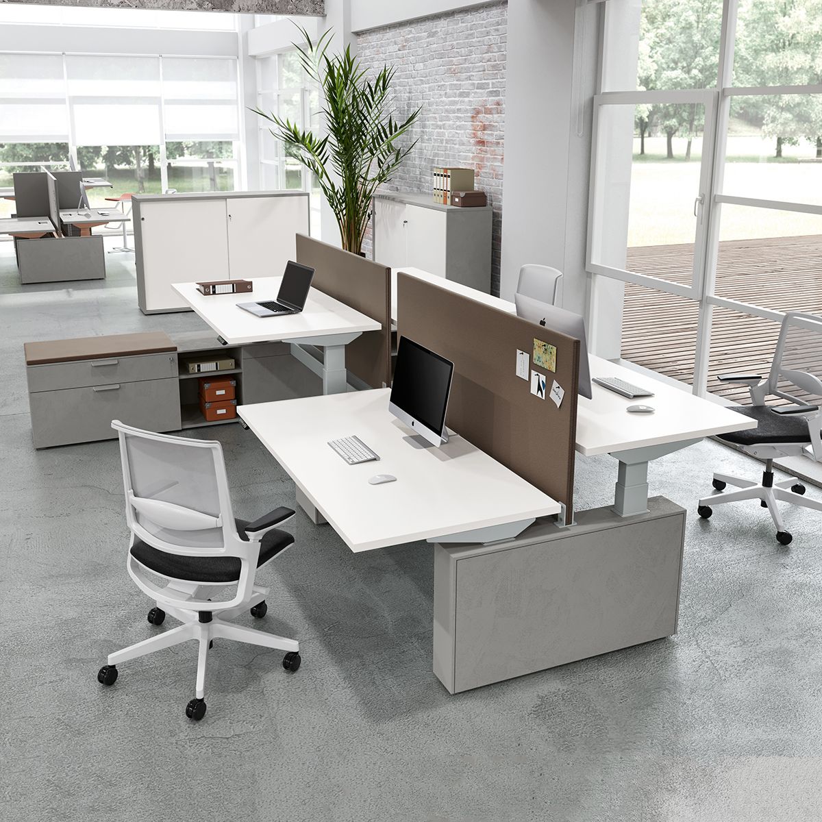 Bureau bench réglable en hauteur CRONO