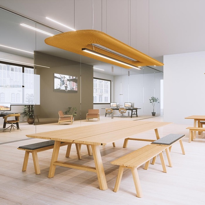 Suspension acoustique lumineuse LED Buzzizepp