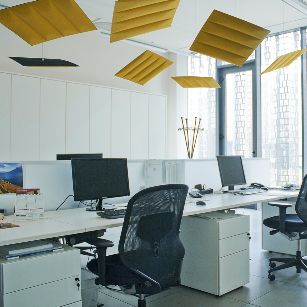 Panneaux acoustiques suspendus ECOWALL