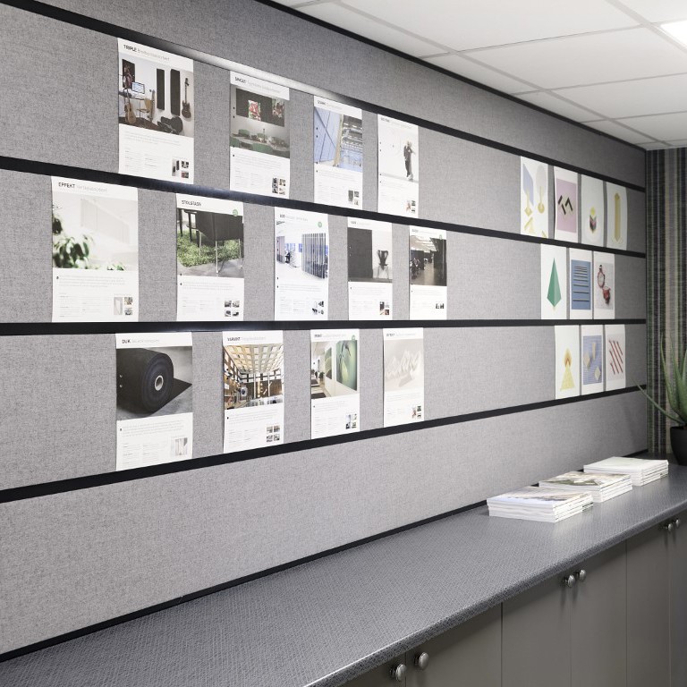 Panneau d'affichage en tissu acoustique StoryBoard Ecosund Gotessons