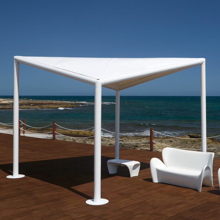 Pergola aménagement terrasse restaurant KITE