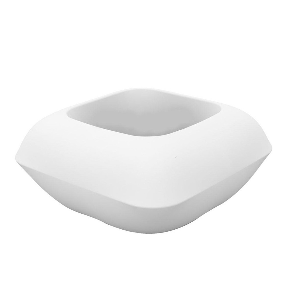 Pot de fleurs déco blanc pour aménagement extérieur Pillow