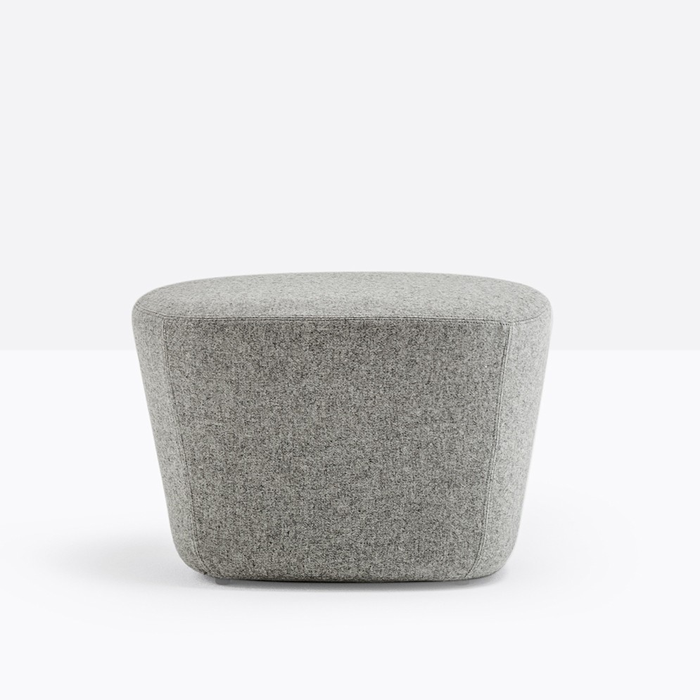Pouf design gris Log Pedrali