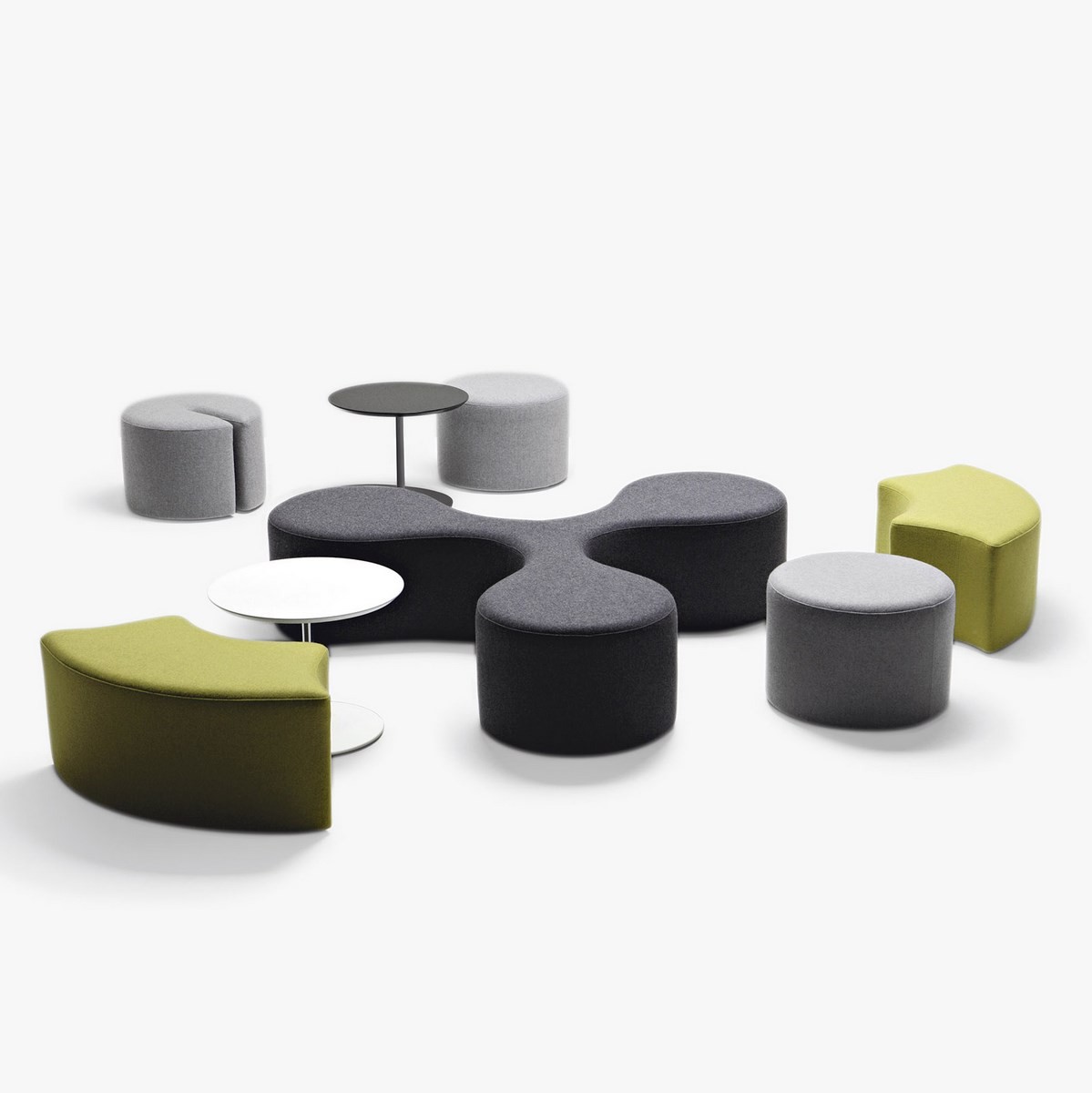 Pouf design Molecule Lacividina