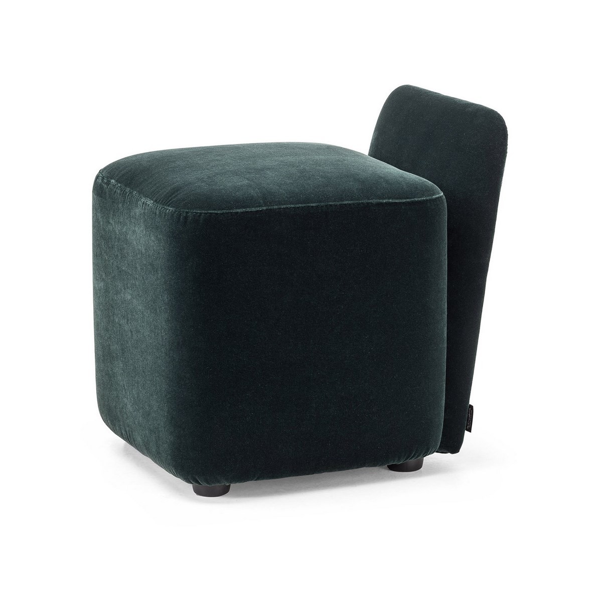 Pouf design en velours VELOUR LACIVIDINA