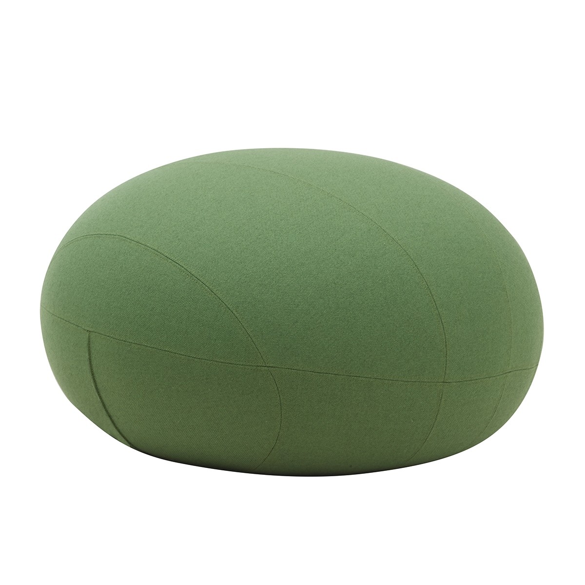 Pouf galet vert CUT Softline DK