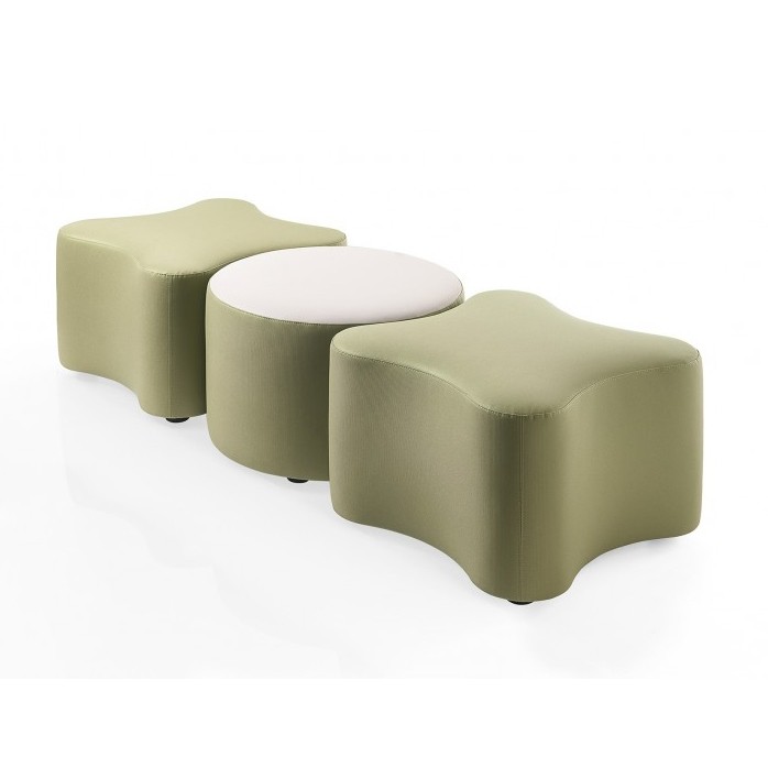 Poufs modulaires en tissu K2 Kastel