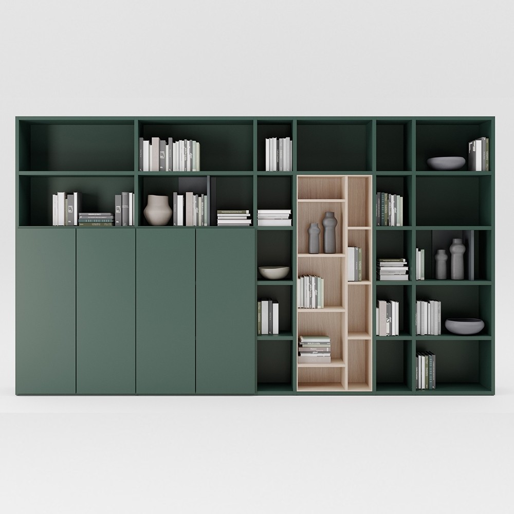 Bibliothèque modulaire PROFCASE pour bureaux et open spaces - Mahora Concept