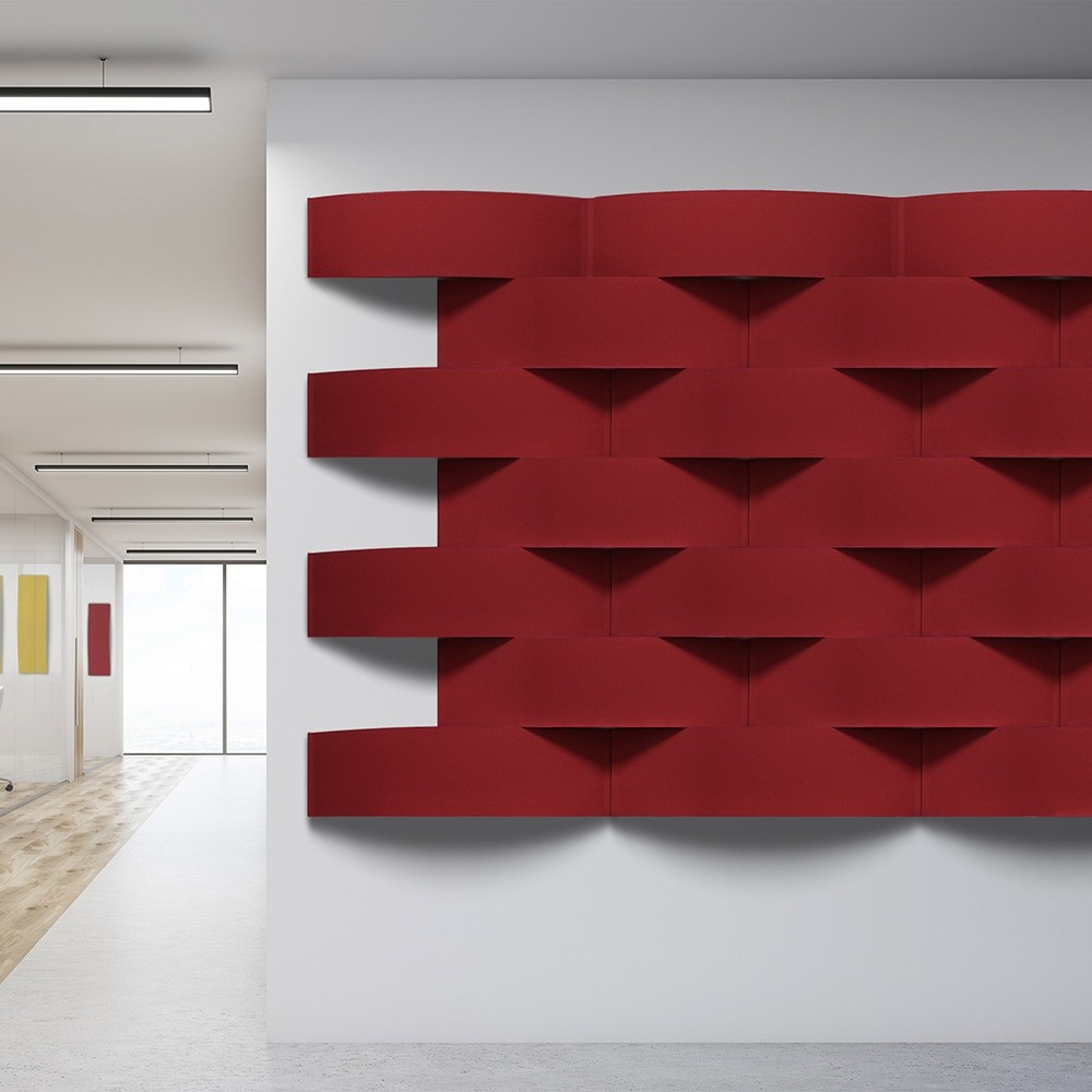 Mobilier et équipement acoustique - Panneau thermoformé pour mur ou plafond  ECOARCH → Aménagement - Agencement - Mahora Concept