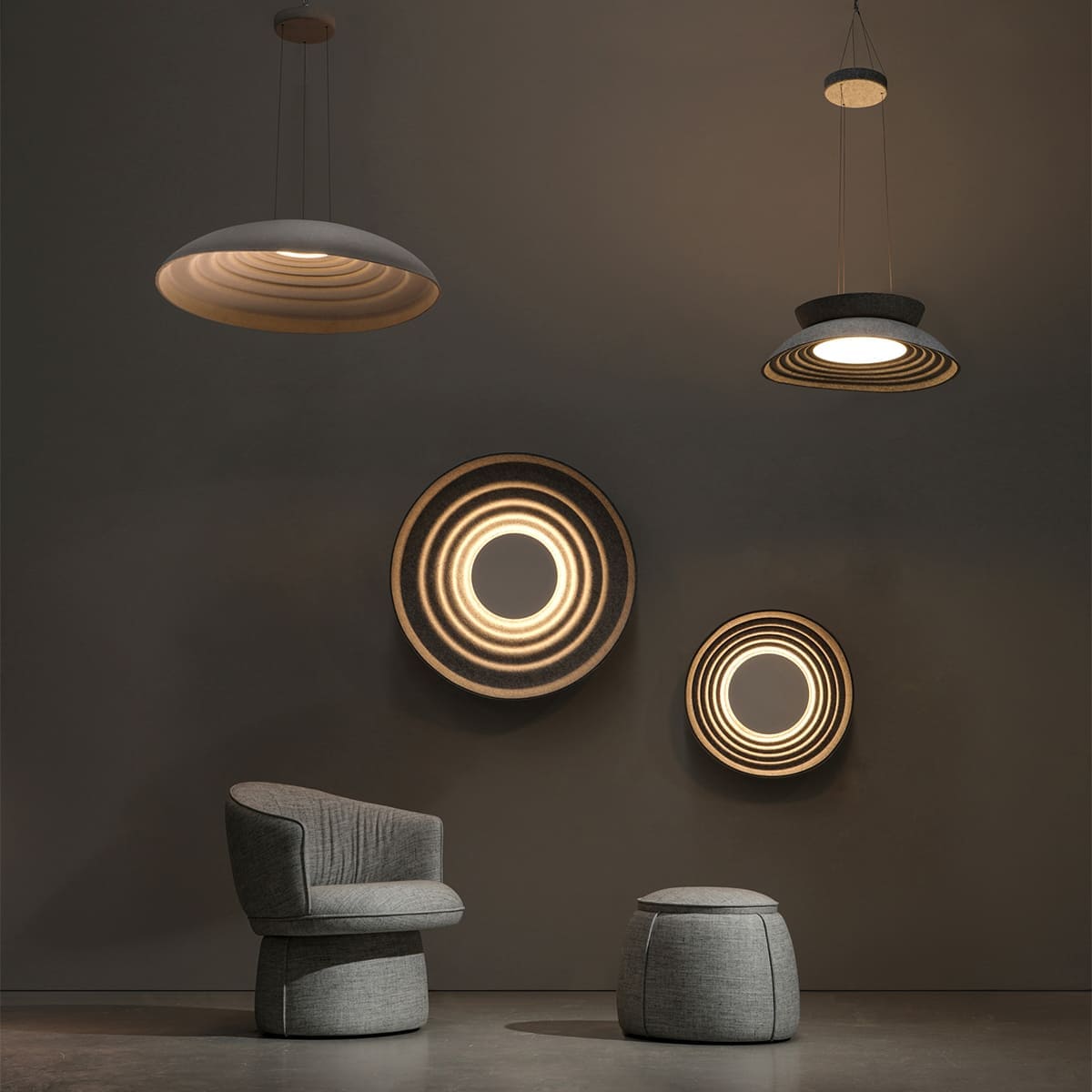 Luminaire acoustique BOWL